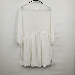 ASOS Design Mini Smock Dress Women Size 2 NWT Kimono Sleeve Summer